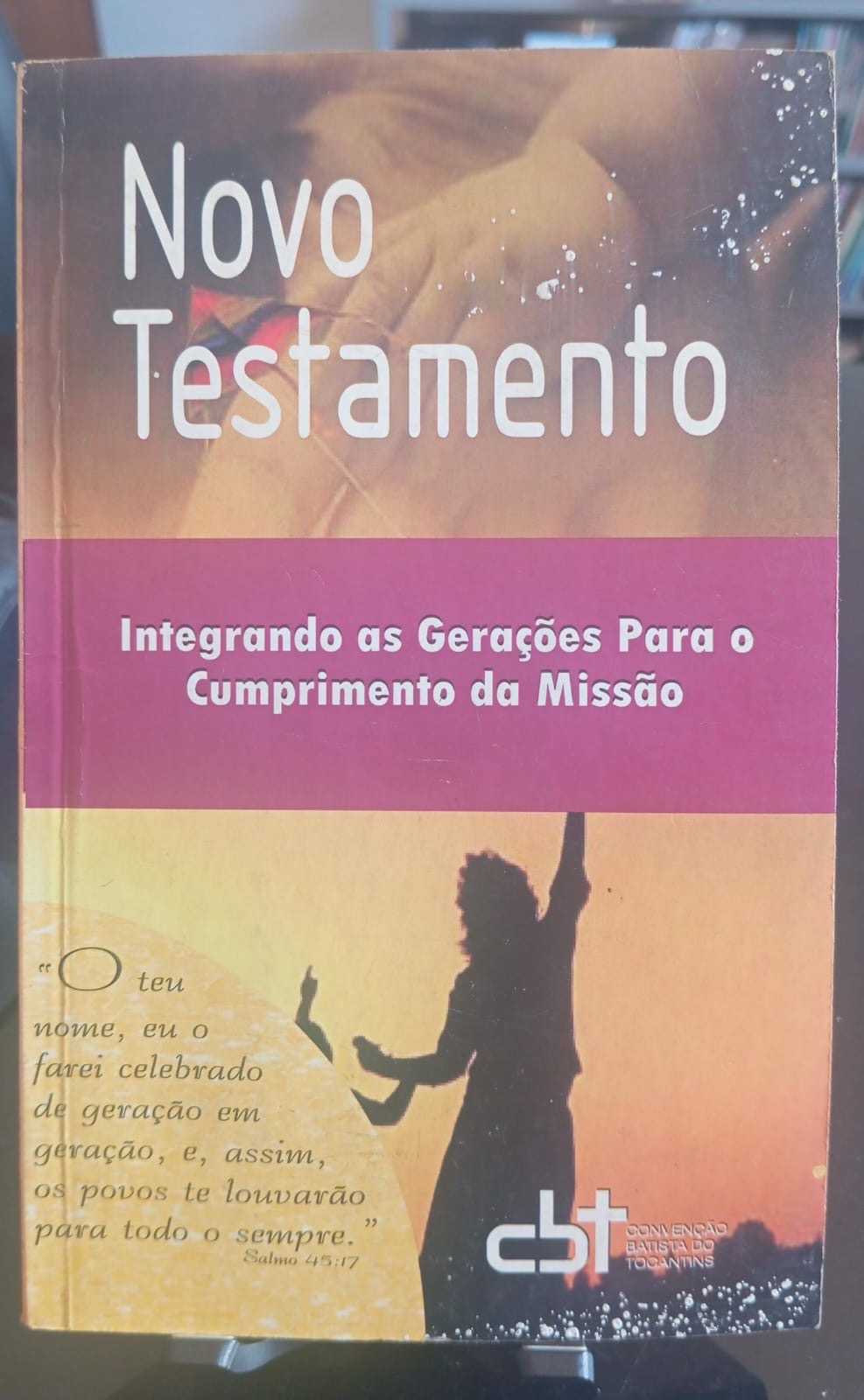 Novo Testamento personalizado para a Convenção Batista do Tocantins