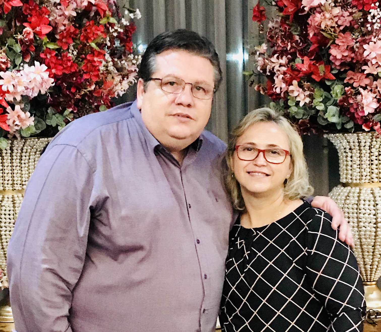 Pastor José Pereira Filho e Dinamar Renata Hellmeister Pereira