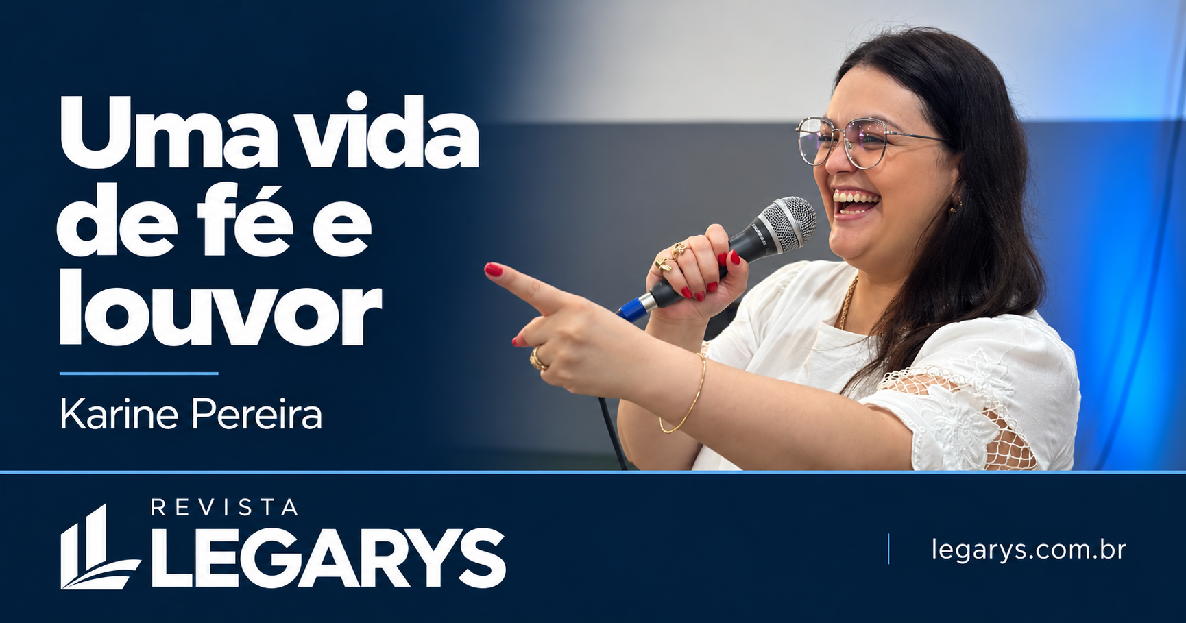 Karine Pereira: uma vida de fé e louvor, da infância no Brasil ao ministério em Londres